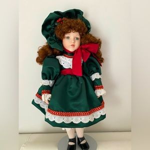 Vintage porcelain doll